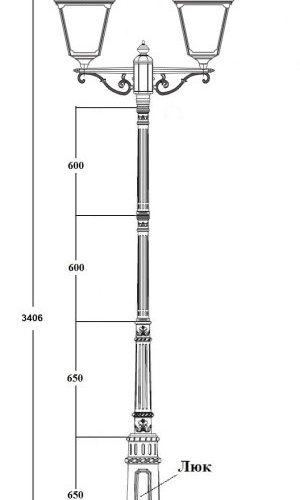 Наземный фонарь QUADRO XL 79910XLA 02C E7 Bl Наземный фонарь QUADRO XL 79910XLA 02C E7 Bl