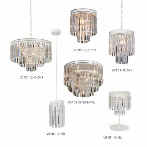 Подвесной светильник Vitaluce V5151-0/1S