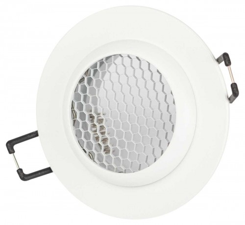 Светильник встраиваемый алюминиевый ЭРА KL109 WH под лампу MR16 GU5.3 белый матовый Б0061823