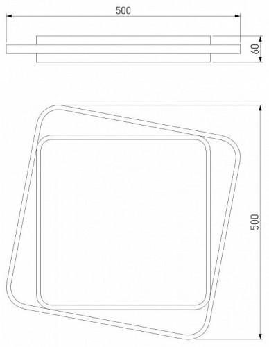Накладной светильник Eurosvet Jeremy 90252/1 черный Накладной светильник Eurosvet Jeremy 90252/1 черный