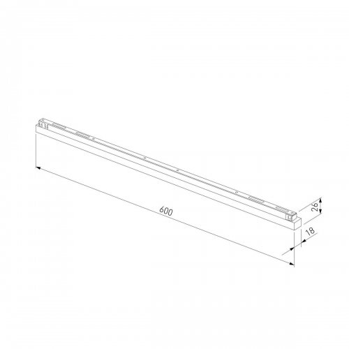 Трековый светодиодный светильник Elektrostandard Brass Line 85527/01 a071852