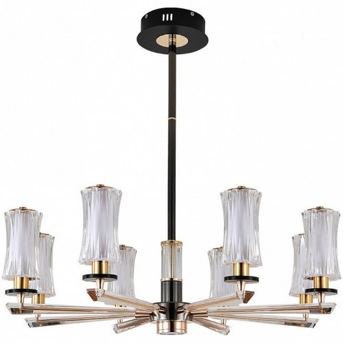 Люстра на штанге Indigo Grandioso 13038/8R Black