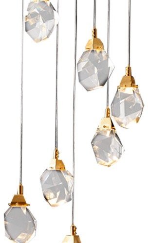 Подвесной светильник DeLight Collection Crystal rock MD-020B-7 gold Подвесной светильник DeLight Collection Crystal rock MD-020B-7 gold