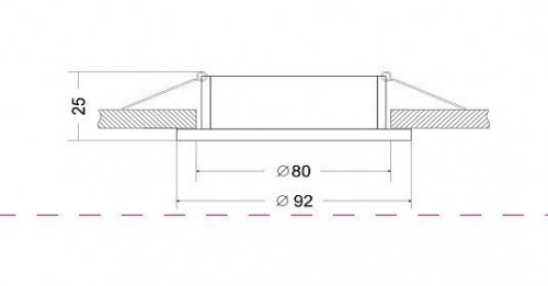 Встраиваемый светильник Maytoni Atom DL023-2-01B Встраиваемый светильник Maytoni Atom DL023-2-01B