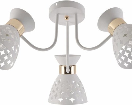 Потолочная люстра 01579-3.3-03 WH+FGD Потолочная люстра 01579-3.3-03 WH+FGD