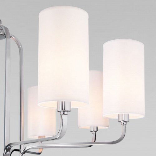 Подвесная люстра Eurosvet Purezza 60128/8 хром Подвесная люстра Eurosvet Purezza 60128/8 хром