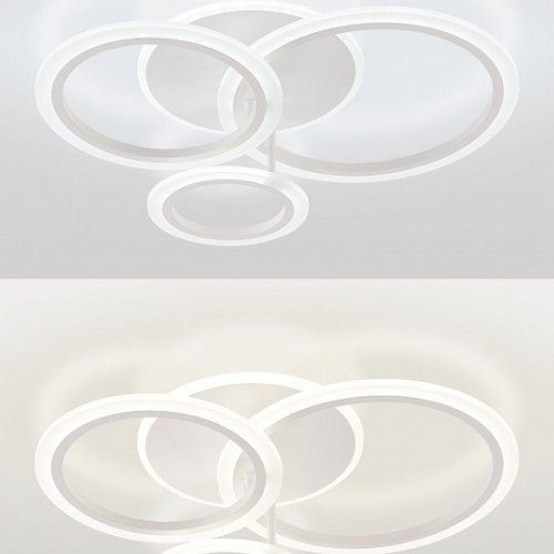 Потолочная люстра Natali Kovaltseva Pure LED LAMPS 81457 Потолочная люстра Natali Kovaltseva Pure LED LAMPS 81457