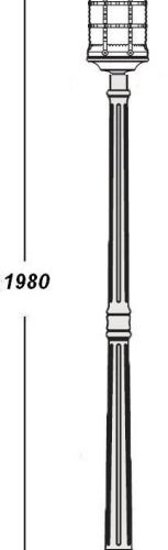 Наземный фонарь Oasis Light BARSELONA 81208 Gw Наземный фонарь Oasis Light BARSELONA 81208 Gw