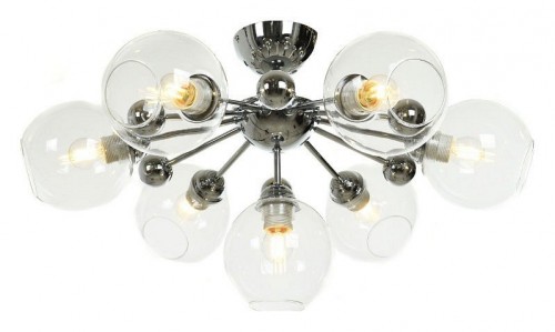 Потолочная люстра Lumina Deco Devoli 8040-7 CHR+PR