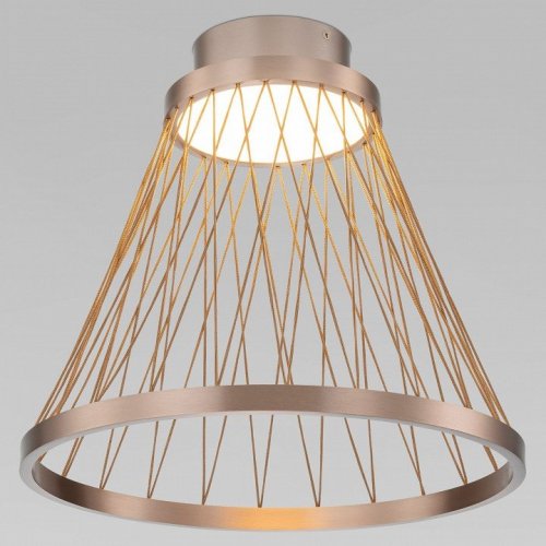 Потолочный светильник Eurosvet Cesta 40018/1 LED коричневый