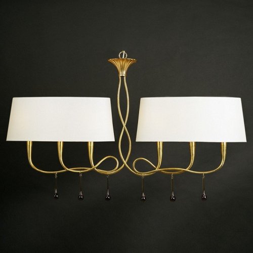 Подвесная люстра Mantra Paola Gold Painting 3541 Подвесная люстра Mantra Paola Gold Painting 3541
