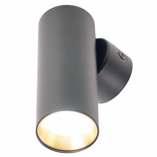 Светильник Feron ML1015 настенный под лампу GU10, черный + золото 51385