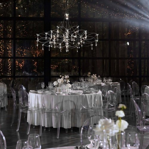 Подвесная люстра Loft it Mira 10589/900 Silver Asfour