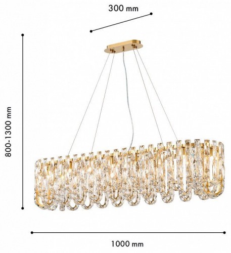 Подвесная люстра Favourite Infinity 4721-18P