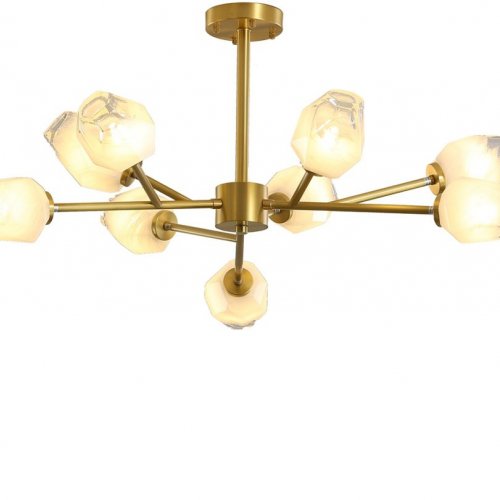 Потолочная люстра DeLight Collection KM1245P KM1245P-9 brass Потолочная люстра DeLight Collection KM1245P KM1245P-9 brass