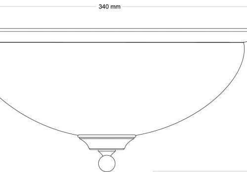 Потолочная люстра Kutek N Klosz N-PL-2(P)