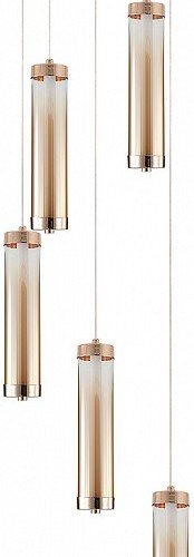 Подвесной светильник Indigo Rilucente 11061/5P Gold