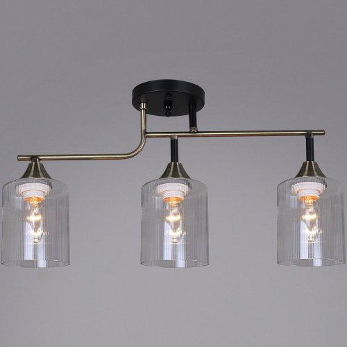 Потолочная люстра Reluce 02312-0.3-03 AB+BK