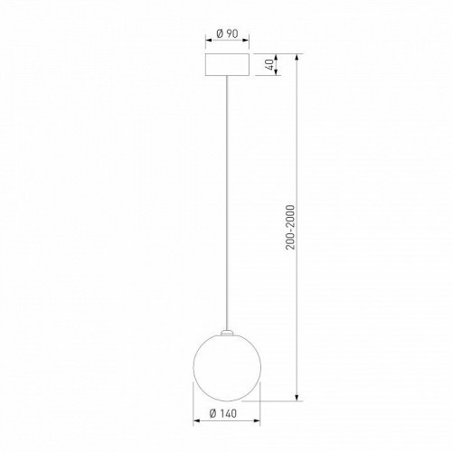 Подвесной светильник Crystall 1_101