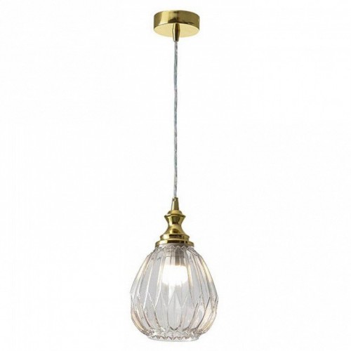 Подвесной светильник Newport 6140 6142/S gold/clear