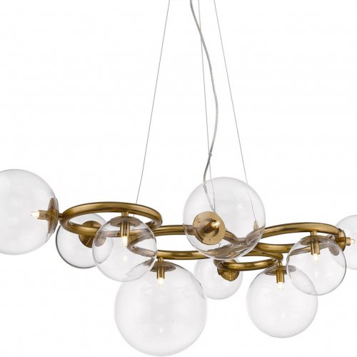 Подвесная люстра Puppet P68092-9 brass