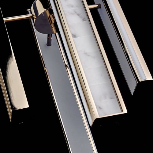 Подвесной светильник Christine LE7702/4S Black Chrome