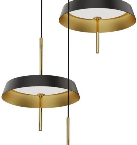 Подвесной светильник DeLight Collection MD18001061 MD18001061-3B black/gold