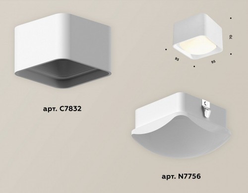 Точечный светильник Ambrella light Techno Spot XS7832022