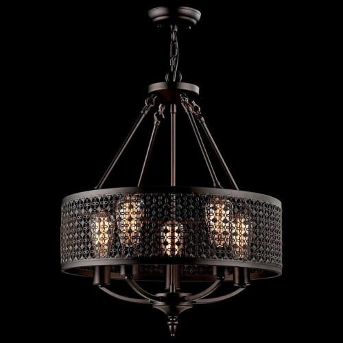 Подвесная люстра Freya Conte FR4166-PL-05C-BL