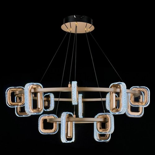 Подвесная люстра Theona LE7701/10+5 Grey/Gold