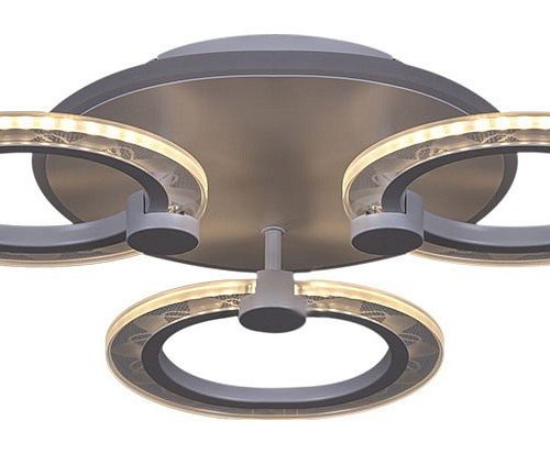 Потолочная светодиодная люстра Reluce 20309-0.3-3+1 WT 57W Потолочная светодиодная люстра Reluce 20309-0.3-3+1 WT 57W