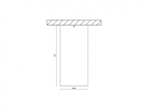 Накладной светильник SWG PRO Villy VL-BASE-LBU-WW
