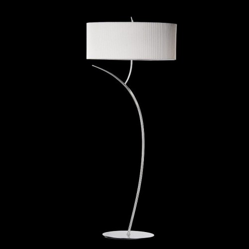 Торшер Mantra Eve Chrome - Cream Shade 1139