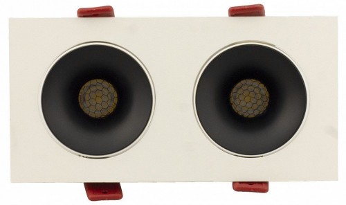 Встраиваемый светильник AM-Group AM480 AM480-2 BK+WH 15,4W