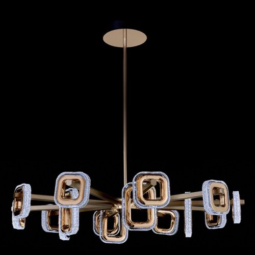 Подвесная люстра Theona LE7701/15 Grey/Gold