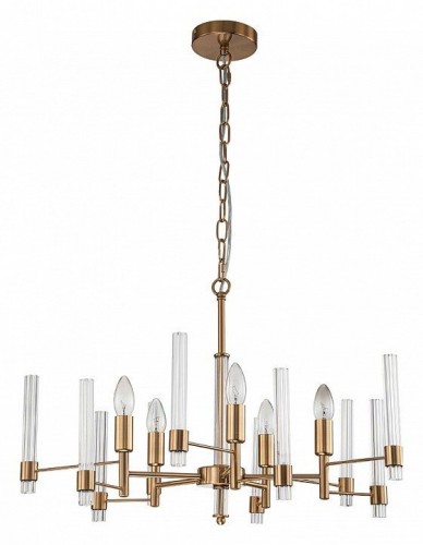 Подвесная люстра Indigo Favara 11040/5P Brass