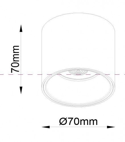 Точечный светильник Maytoni Cover C064CL-L12W4K Точечный светильник Maytoni Cover C064CL-L12W4K