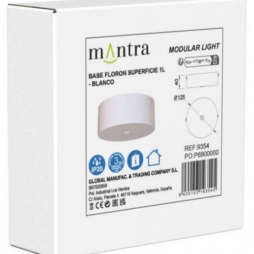 Подвесной светильник Mantra Arrecife 9354+9211 (1L)