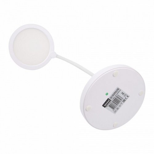 Настольная лампа (UL-00003338) Uniel TLD-553 White/LED/400Lm/4500K/Dimmer/USB