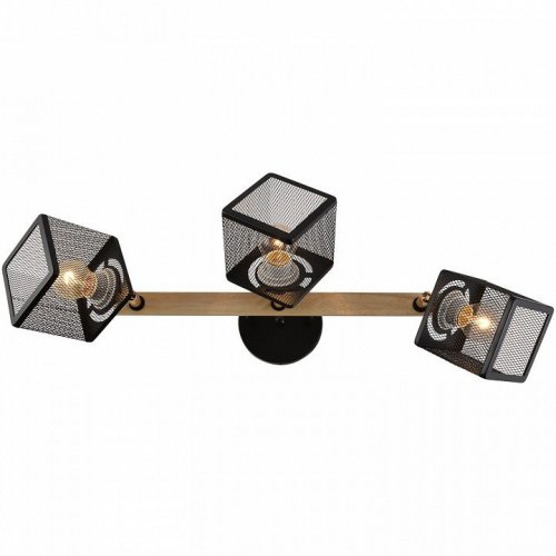 Спот Reluce 01591-3.3-03B BK+FGD+WOOD Спот Reluce 01591-3.3-03B BK+FGD+WOOD