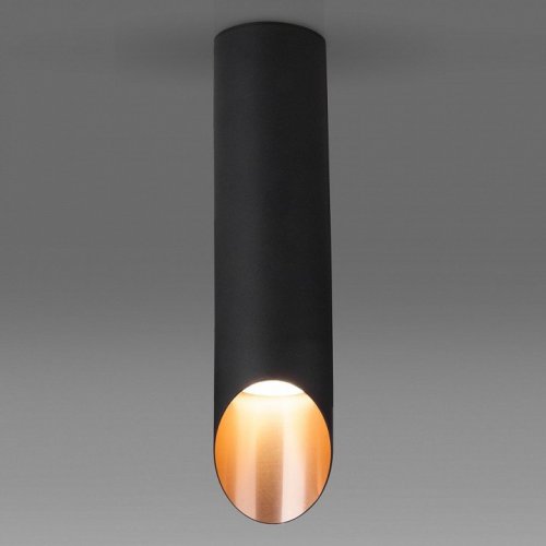 Потолочный светильник Elektrostandard DLN115 GU10 черный/золото 4690389151194 Потолочный светильник Elektrostandard DLN115 GU10 черный/золото 4690389151194