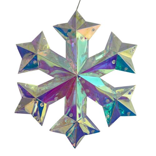 Светильник декоративный Uniel ULD-R512 3АА SNOWFLAKE