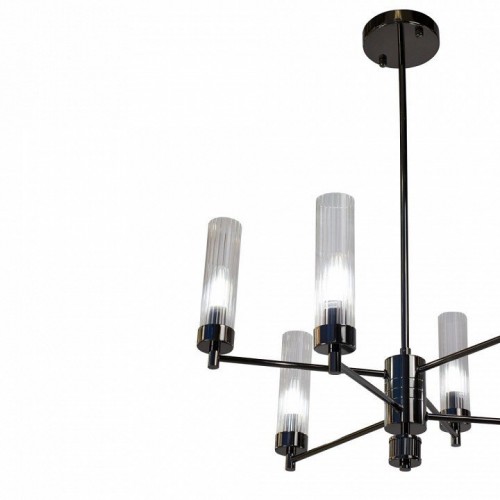 Люстра на штанге AM-Group INDIGO INDIGO SP6 PEARL BLACK