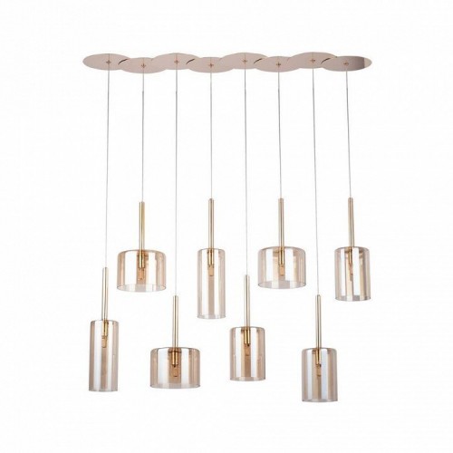 Подвесная люстра AM-Group AM355 AM355-8AMBER Подвесная люстра AM-Group AM355 AM355-8AMBER