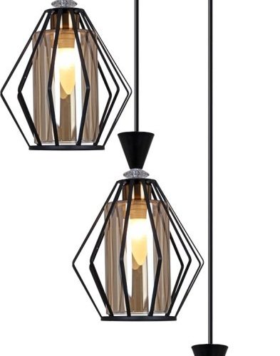 Подвесная люстра Reluce 00305-0.9-03 BK+WH