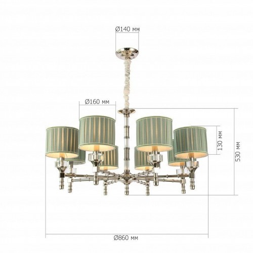 Подвесная люстра ST Luce Oleo SL1121.103.08