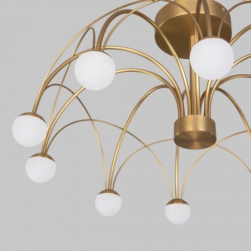 Потолочная люстра Eurosvet Ragno 90031/10 LED золото