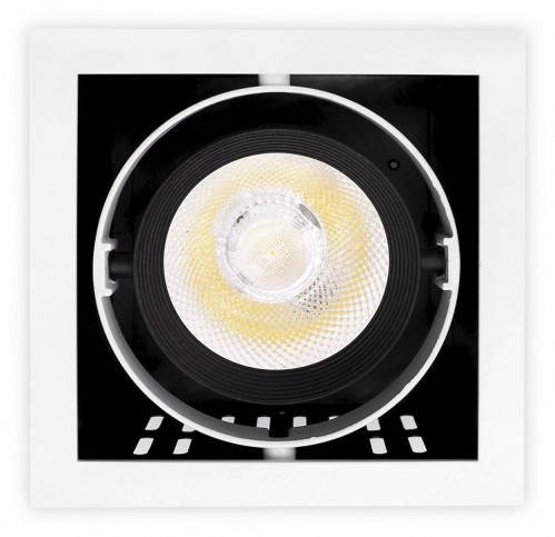 Встраиваемый светодиодный светильник Ambrella light Cardano T811 BK/CH 12W 4200K