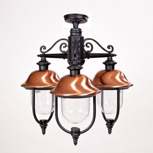 Потолочный светильник уличный Oasis Light MADRID-COOPER 84370cA/3 Bl Потолочный светильник уличный Oasis Light MADRID-COOPER 84370cA/3 Bl