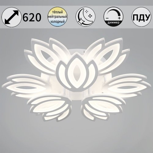 Потолочная люстра  08429-0.3-6+3 WH